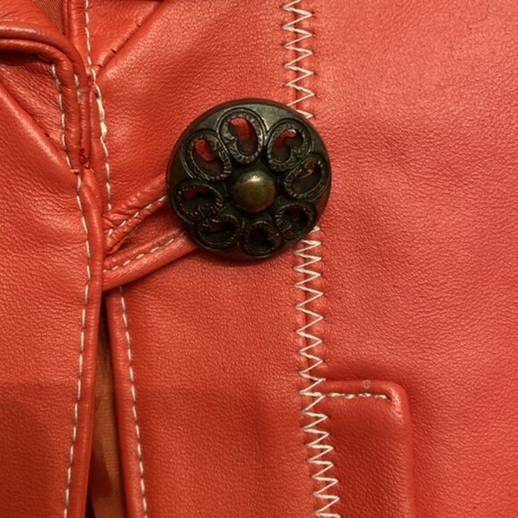 Wilson's Leather 100% leather notch collar jacket - Picture 2 of 10